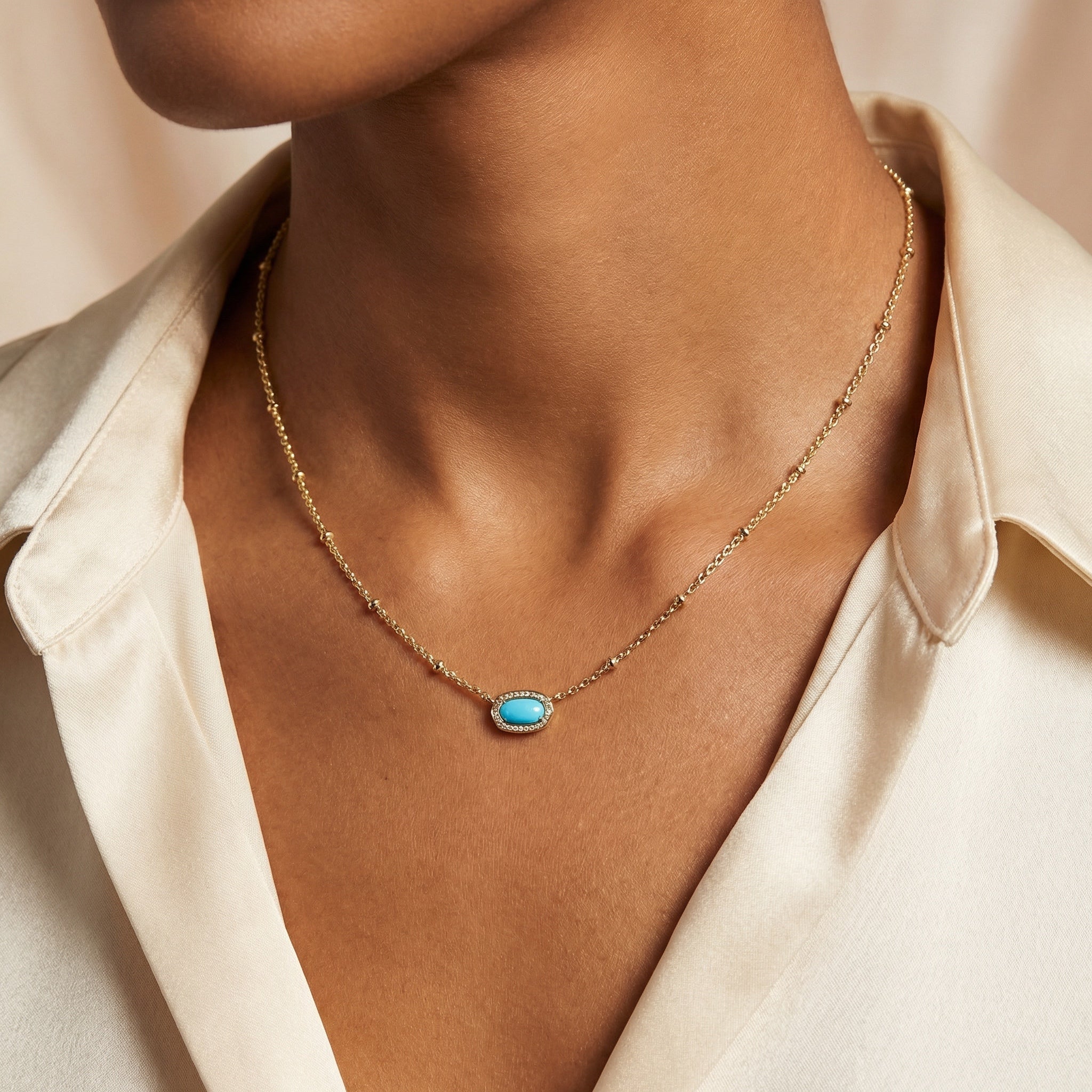 Dootł’izhii 14K Gold plated Necklace